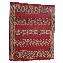 681 -  Tapis africain tribal vintage, 20e siècle