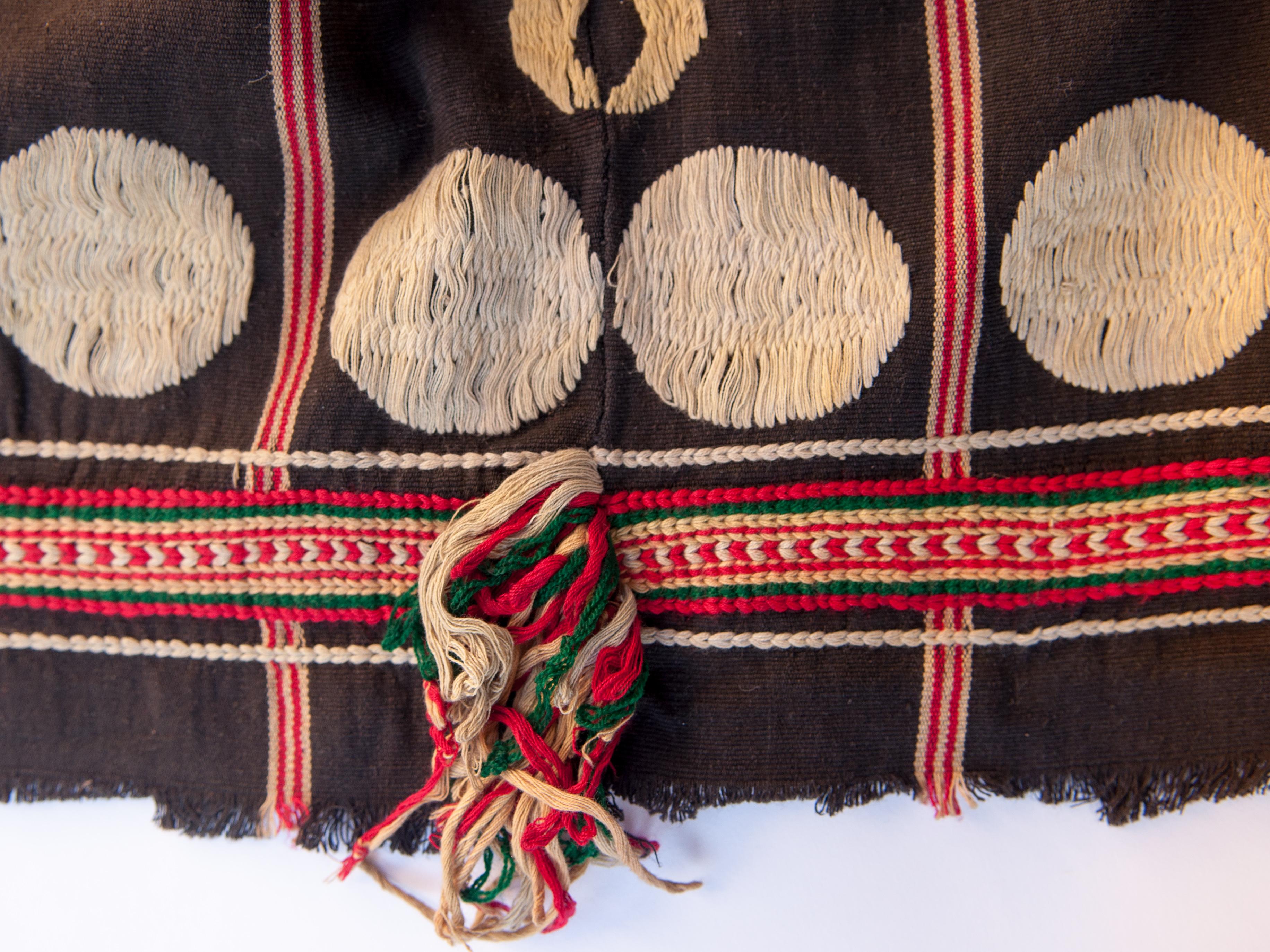Vintage Tribal Elephant Cloth Textile Naga of Manipur, NE India Mid-20th Century 2