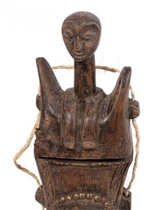 Vintage Tribal Figural Box