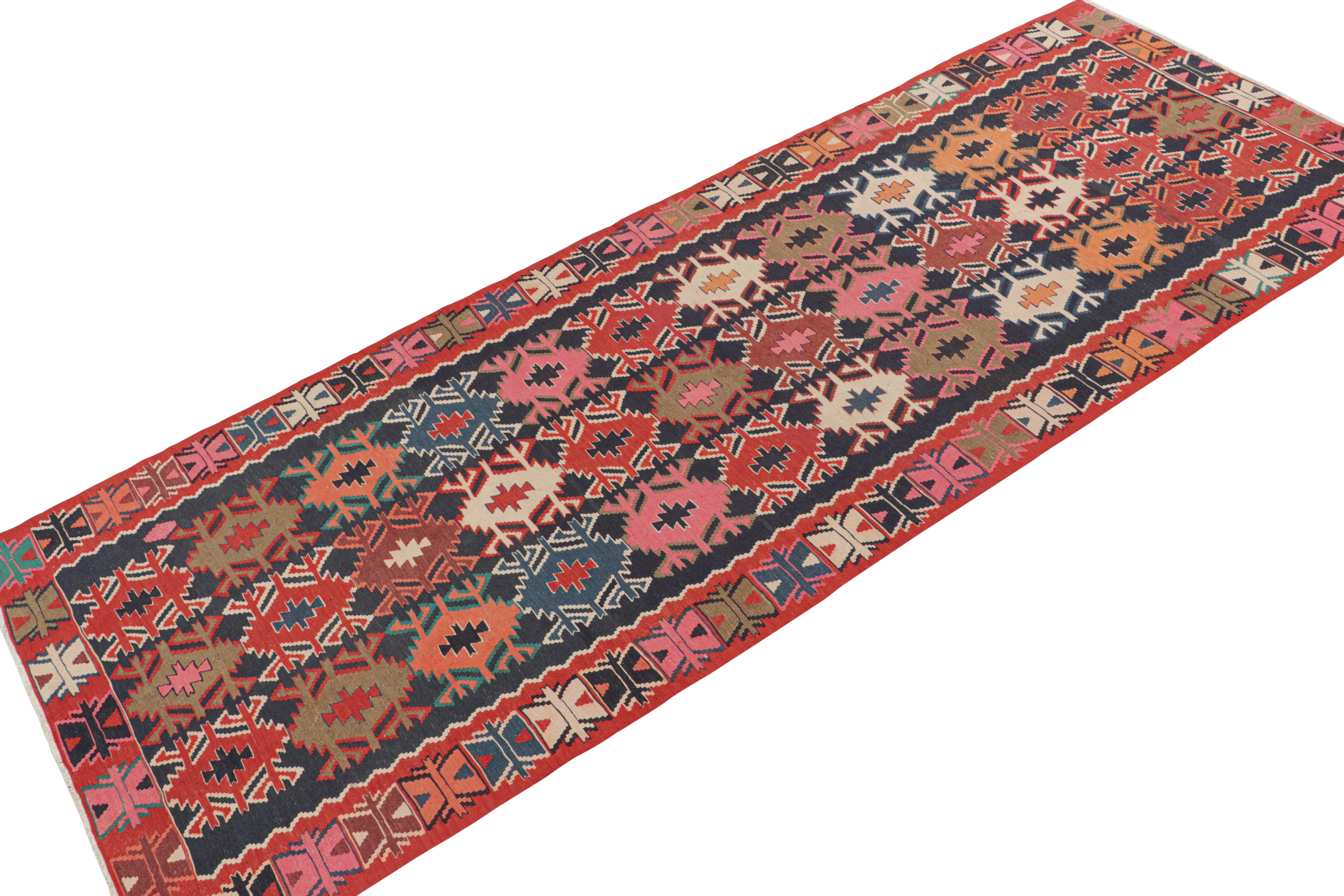 Tribal Vintage Northwest Persian Kilim with Colorful Geometric Patterns by Rug & Kilim For Sale