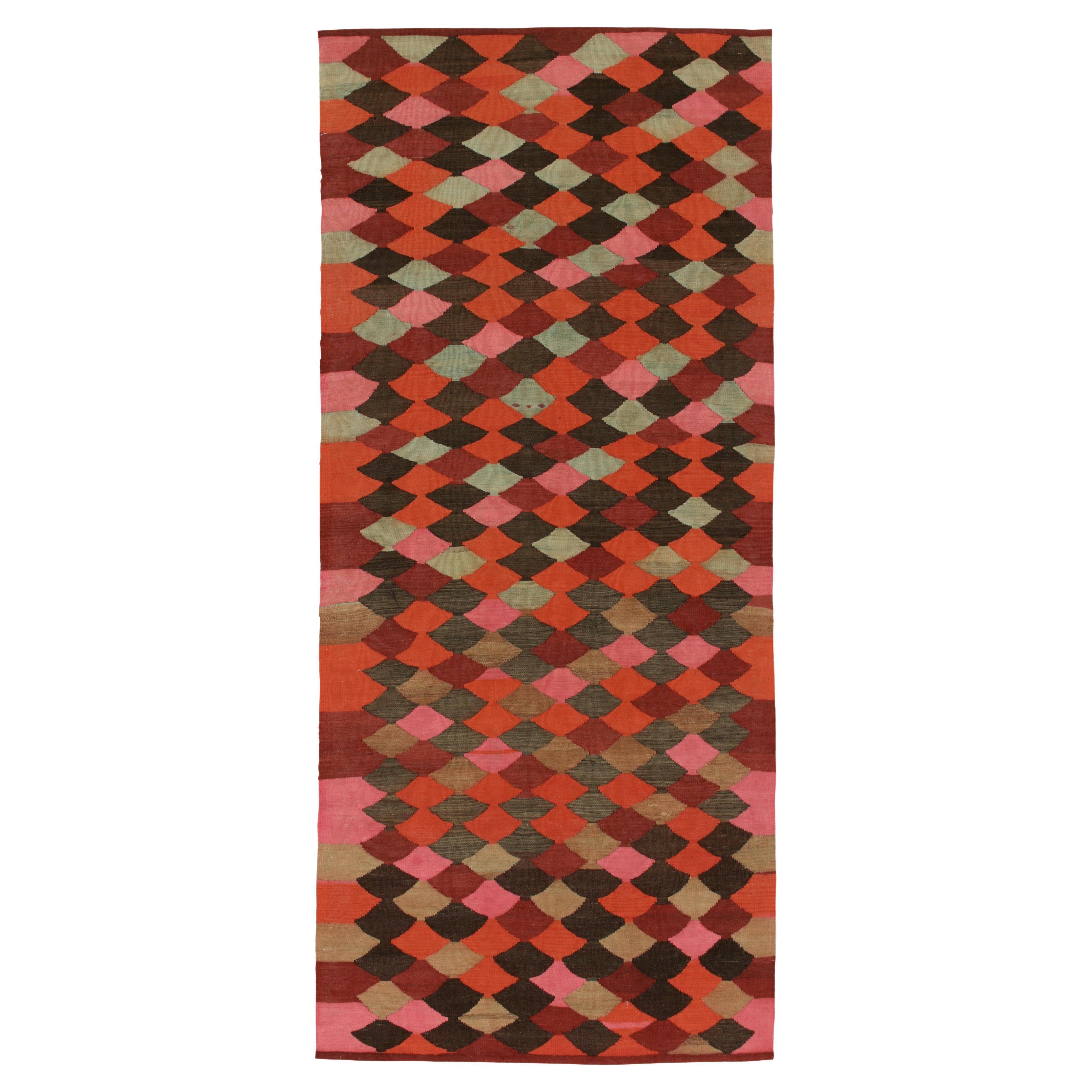 Karadagh Persischer Kelim in polychromem, geometrischem Muster von Teppich & Kilim im Angebot