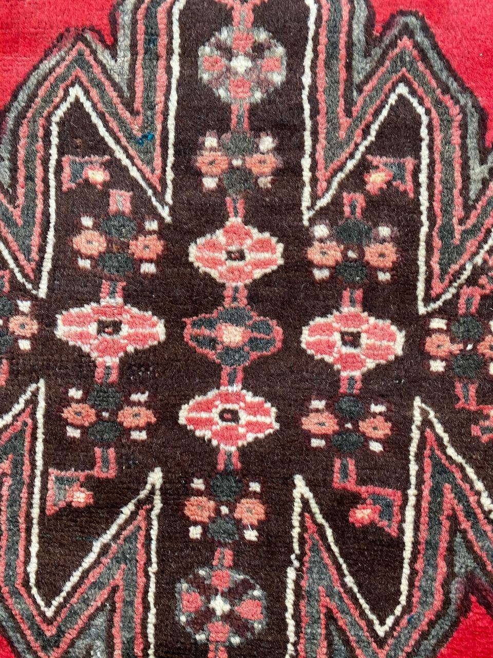 Stammeskunst Mazlaghan-Teppich im Angebot 3