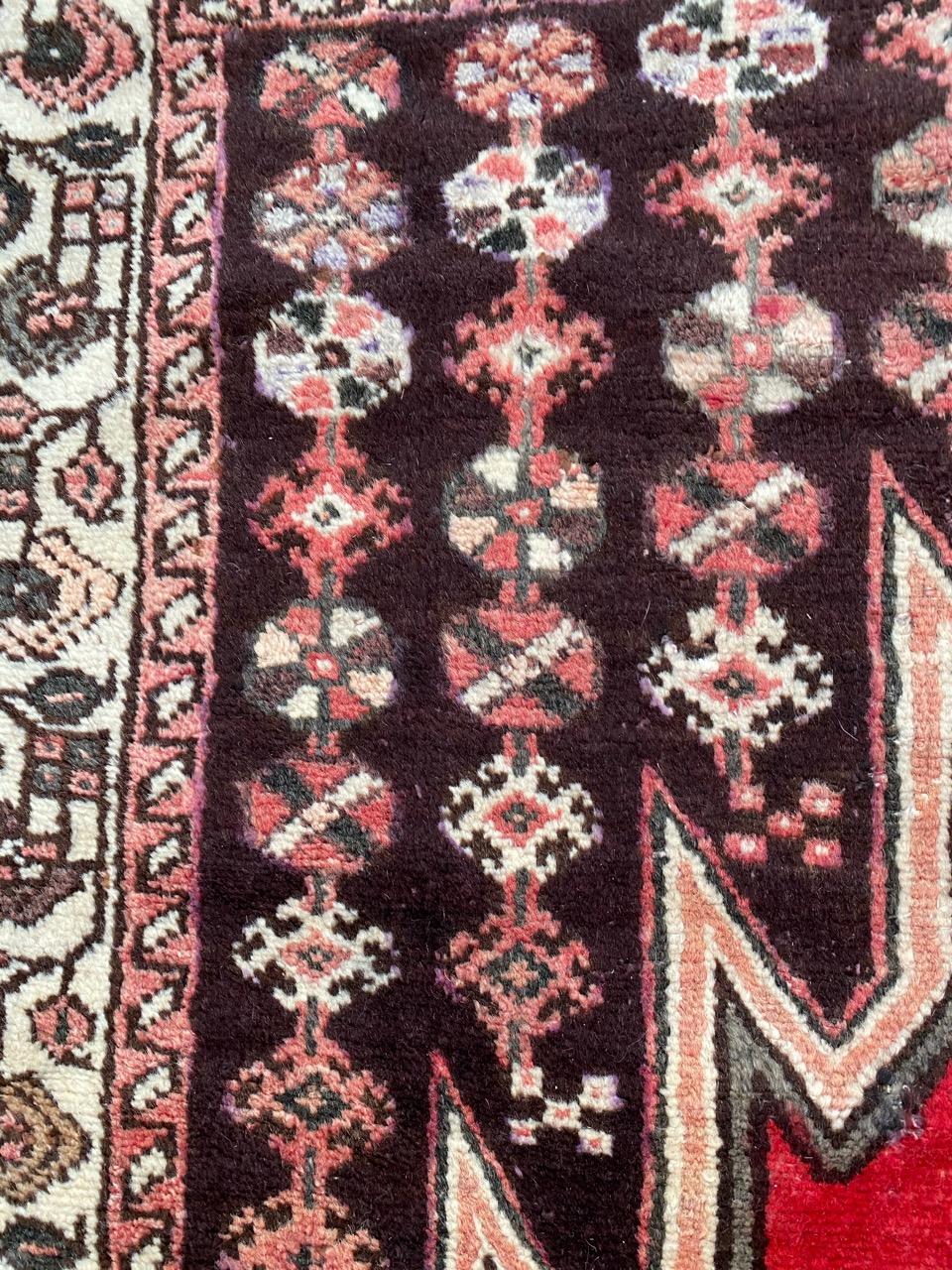 Stammeskunst Mazlaghan-Teppich im Angebot 5
