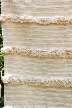 1960s Vintage Tribal Moroccan Handcrafted Wedding Blanket Throw