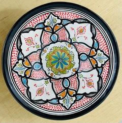 Marokkanische Stammeskunst Servier- oder dekorative Schalen, 2er-Set