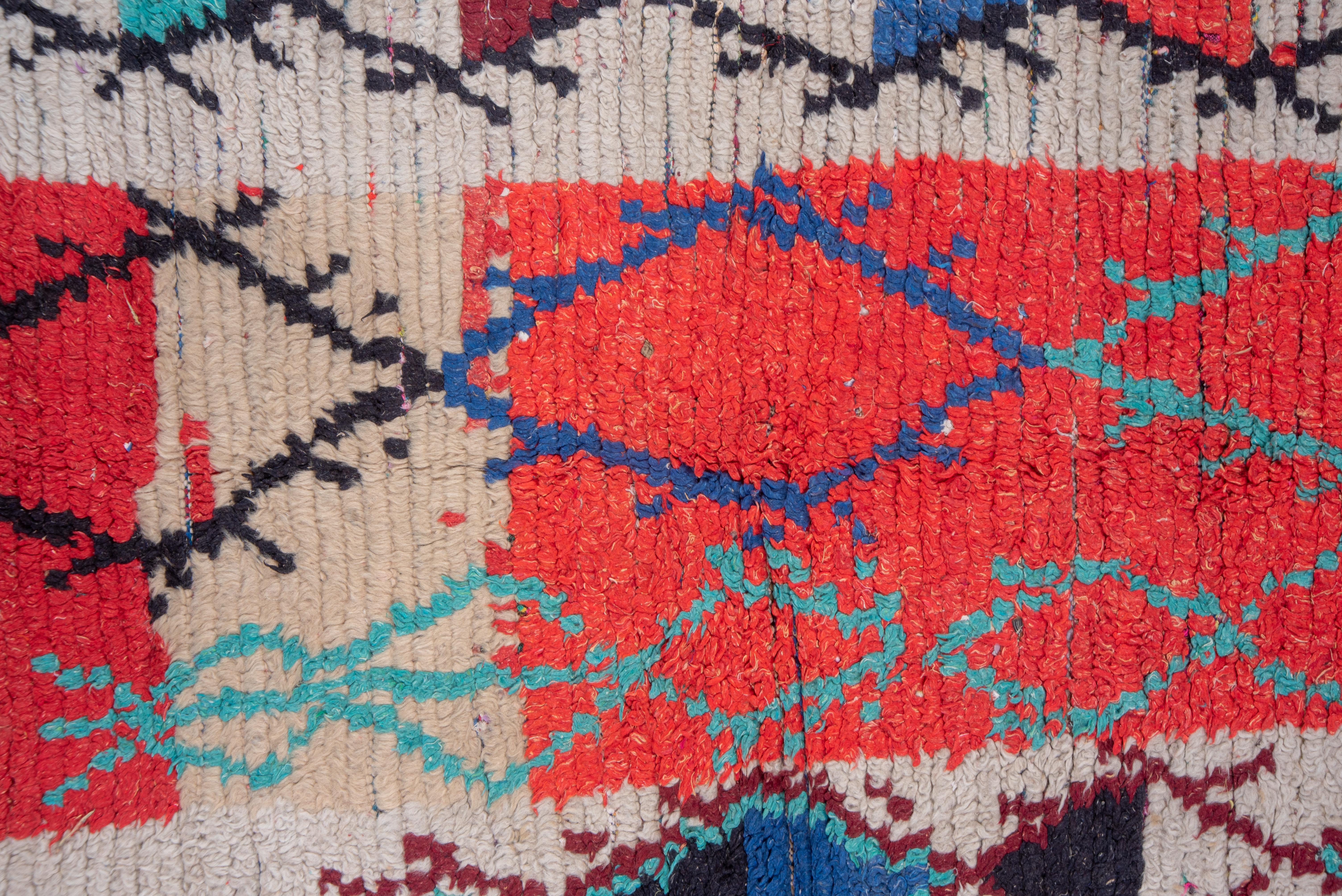 Vintage Tribal Moroccan Rug In Good Condition In New York, NY