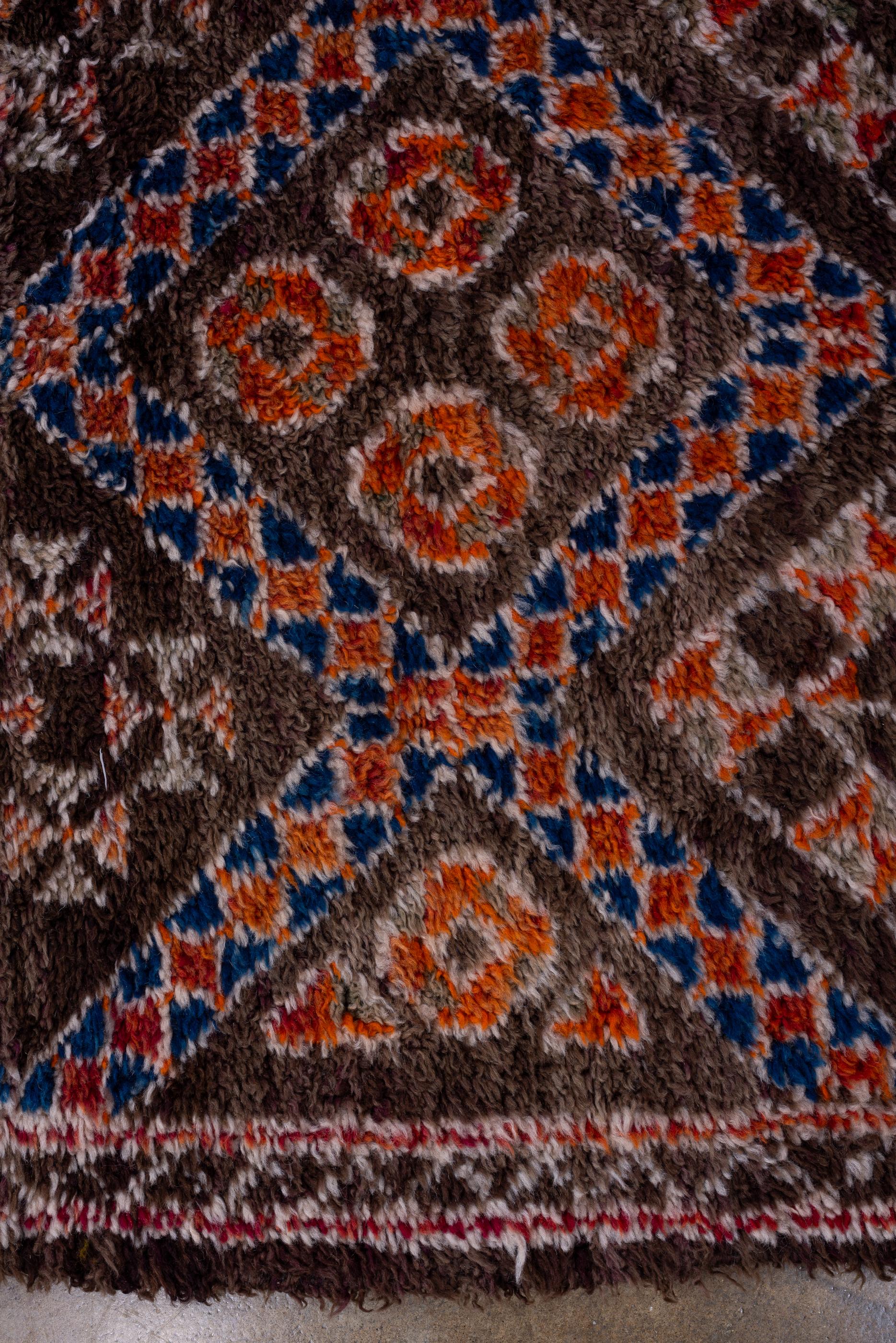 Vintage Tribal Moroccan Rug  In Good Condition For Sale In New York, NY