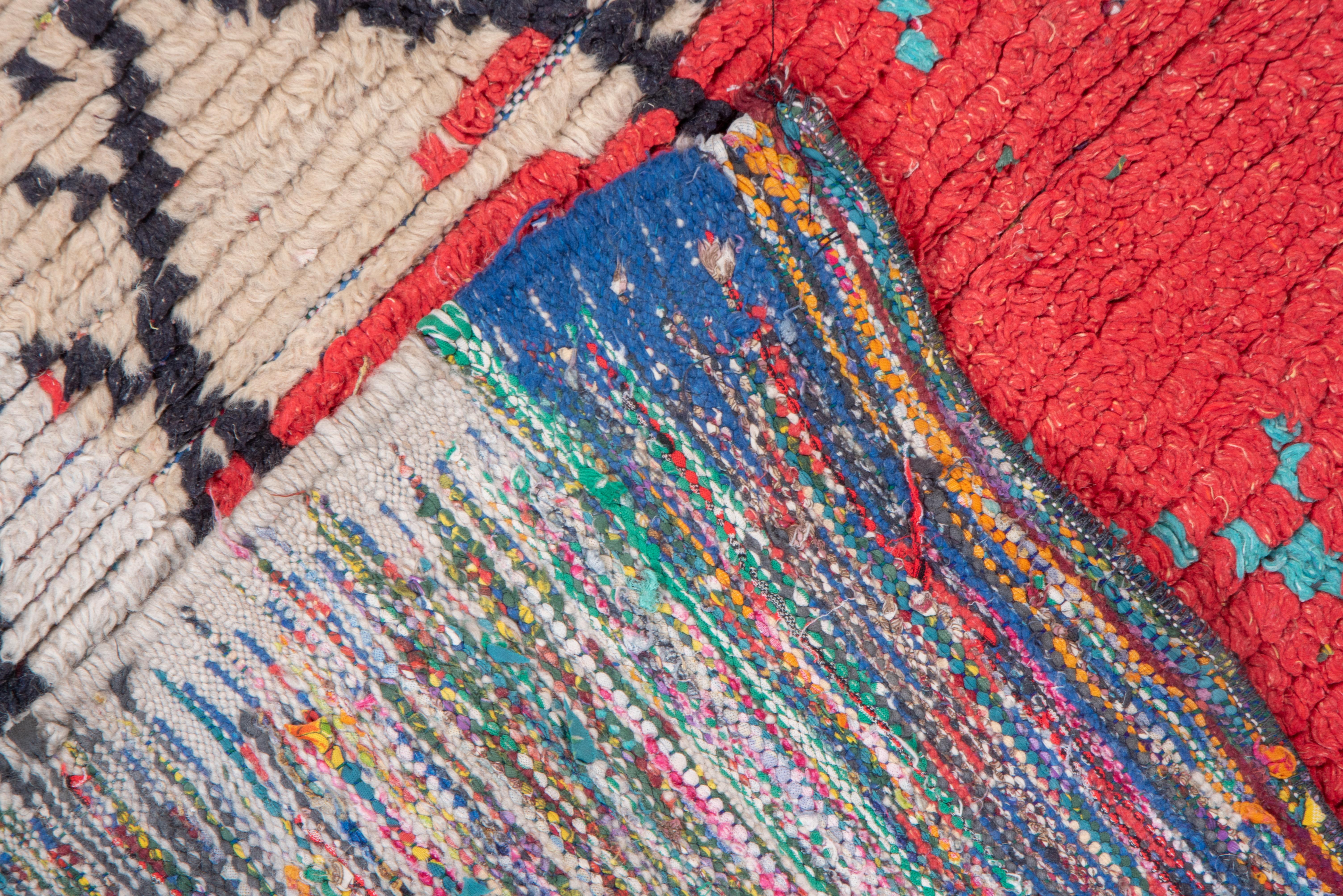 Wool Vintage Tribal Moroccan Rug