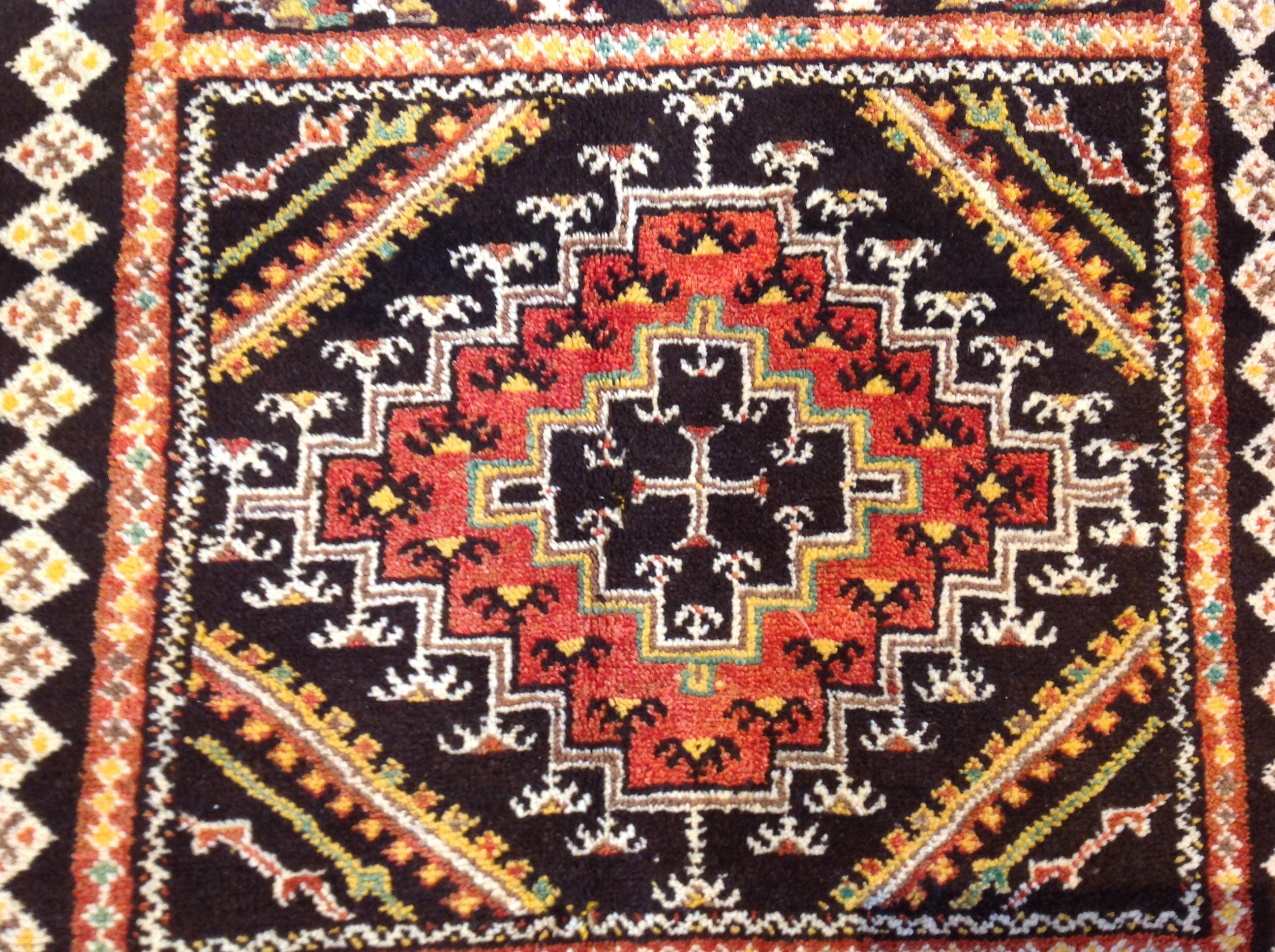 Vintage Tribal Moroccan Rug For Sale 2