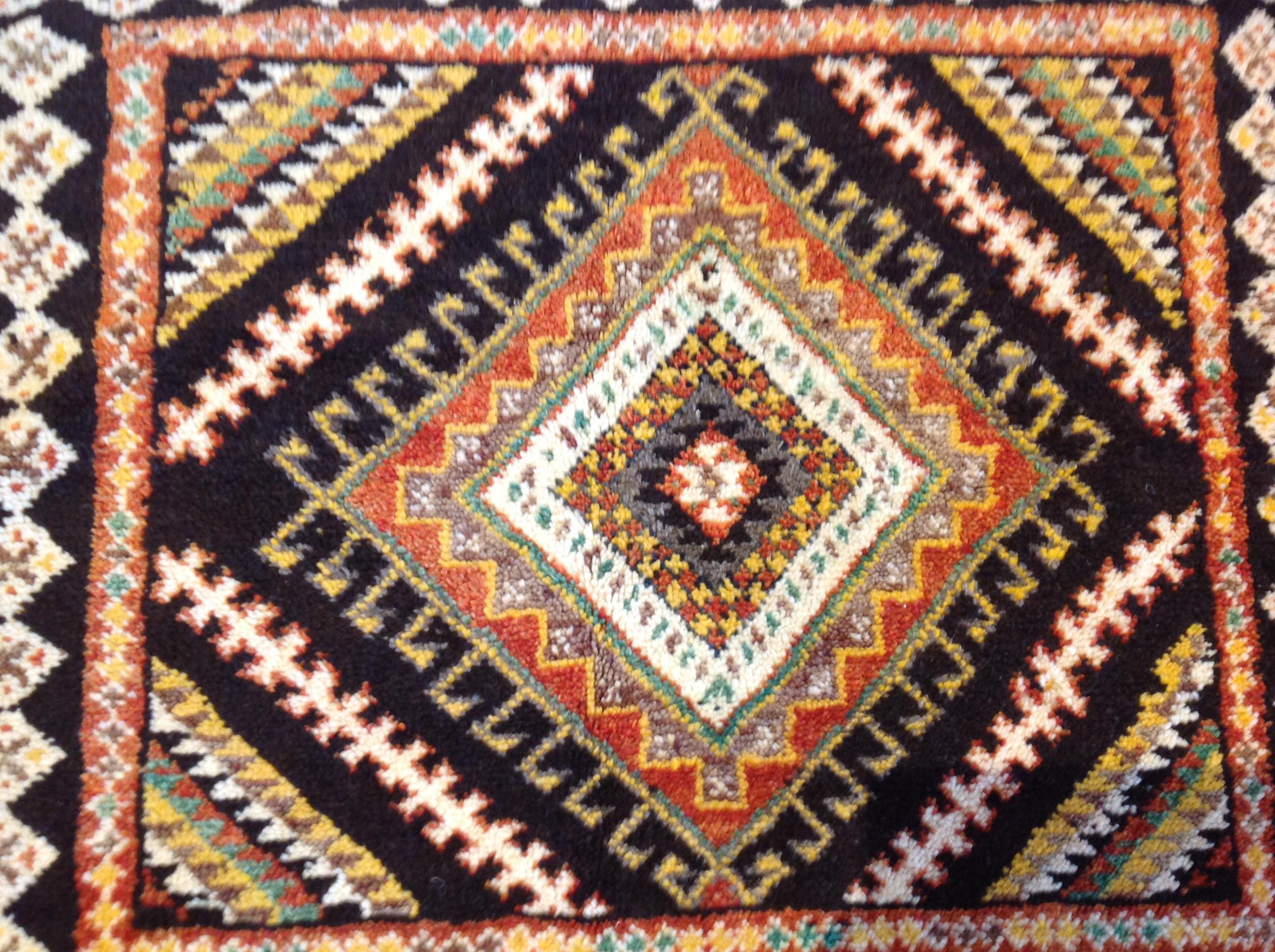 Vintage Tribal Moroccan Rug For Sale 3