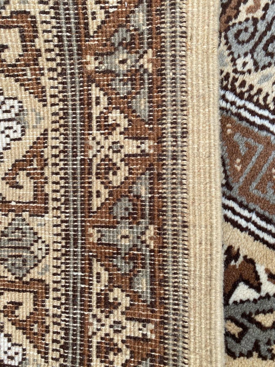 Bobyrug's nice Vintage Tribal Moroccan Rug (tapis marocain tribal vintage) en vente 2