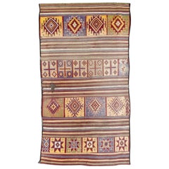 Bobyrug’s pretty Vintage Tribal Moroccan Rug