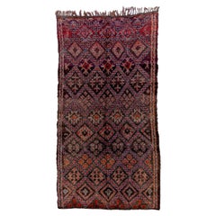 Vintage Tribal Moroccan Rug
