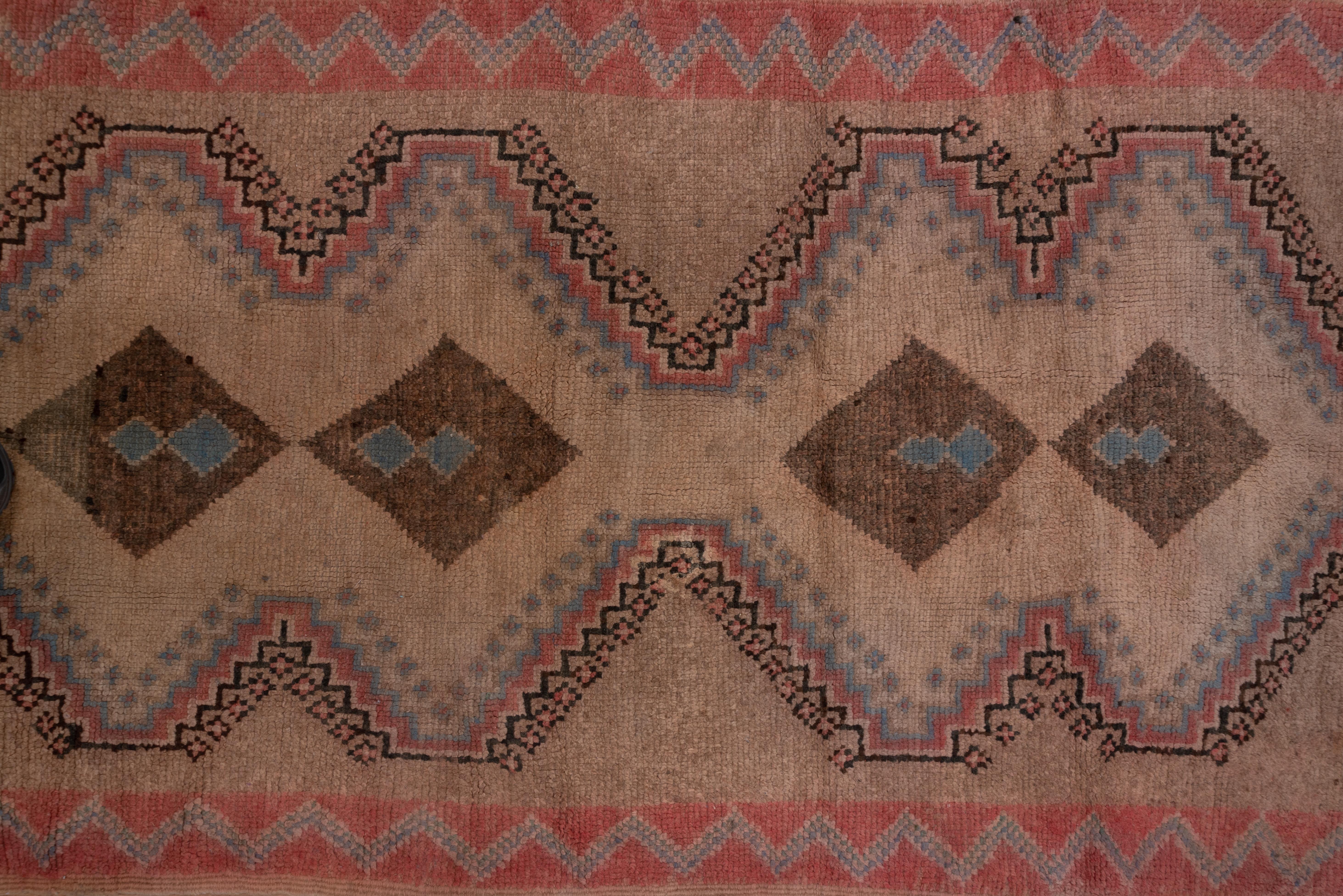Vintage Tribal Moroccan Runner In Good Condition For Sale In New York, NY