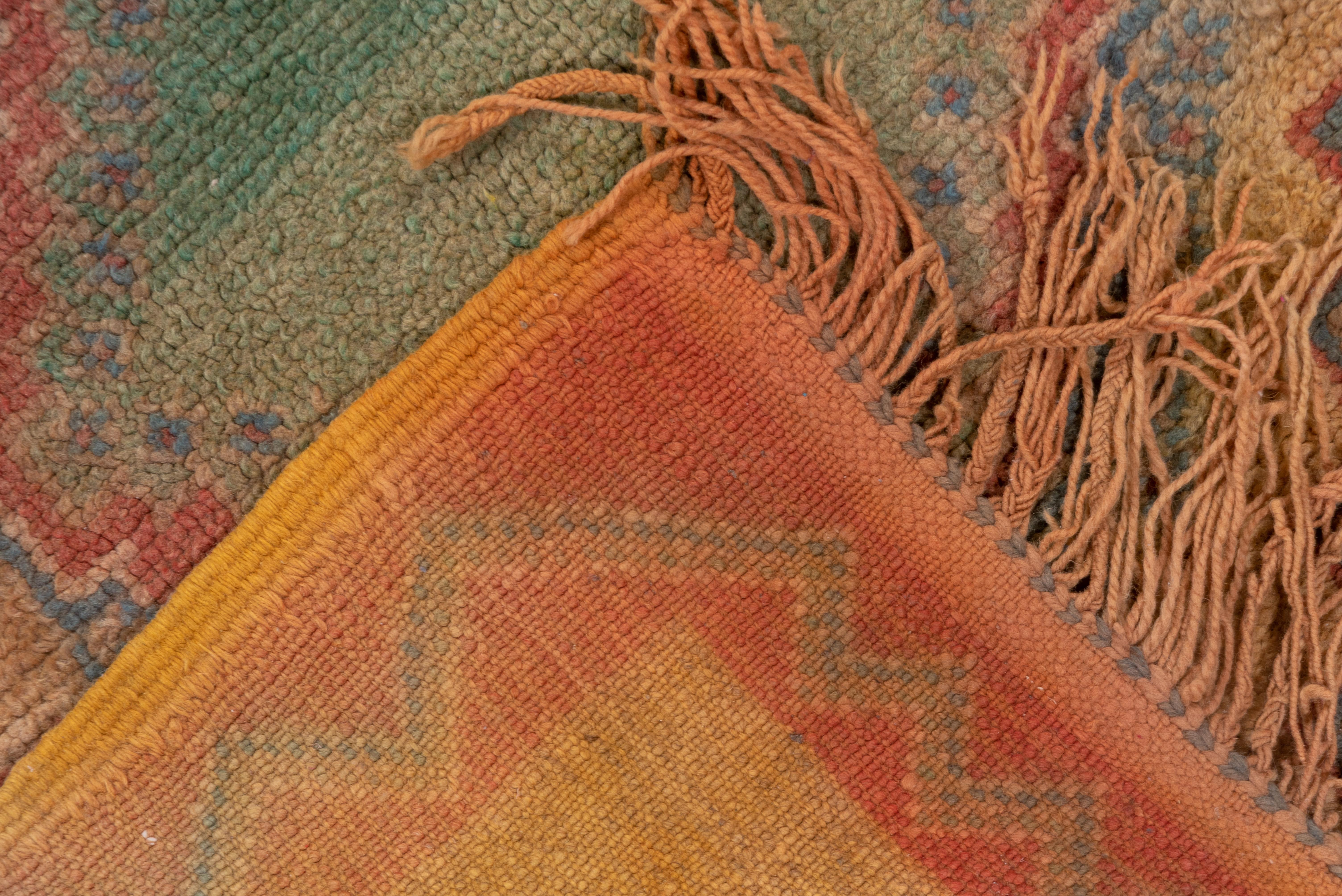 Wool Vintage Tribal Moroccan Runner For Sale