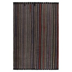 Vintage Tribal Multicolor Flachgewebeteppich