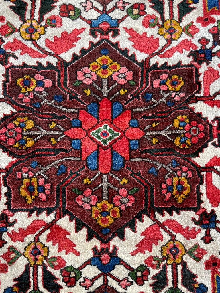 Vintage Tribal and Old-World Charm Rug, circa 1950's For Sale at 1stDibs