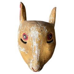 Vintage Tribal Rodent Head Mask