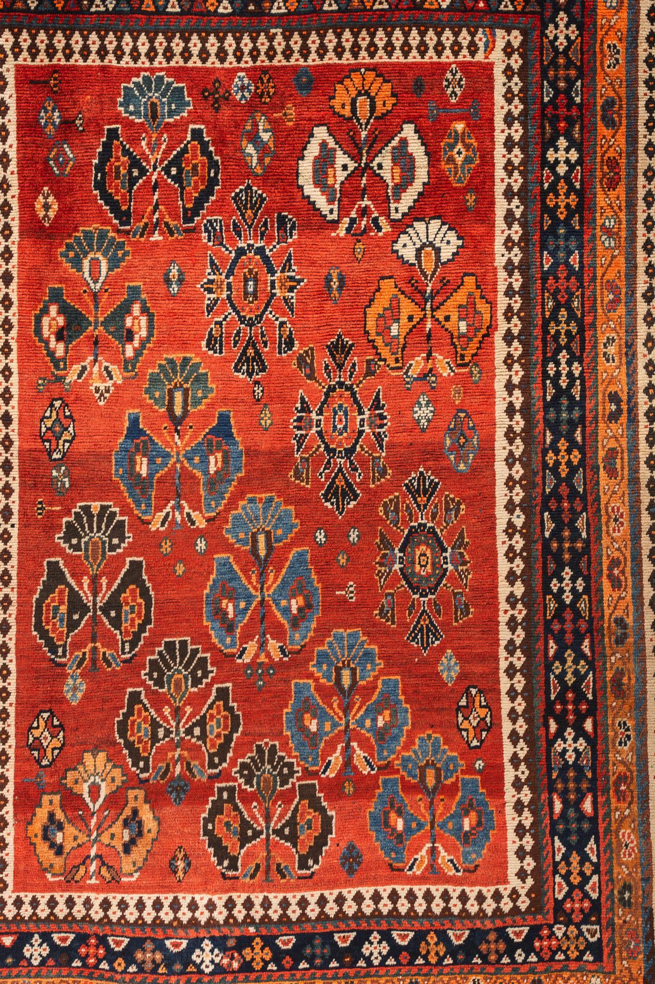 Vintage-Stammesteppich im Zustand „Hervorragend“ im Angebot in Alessandria, Piemonte