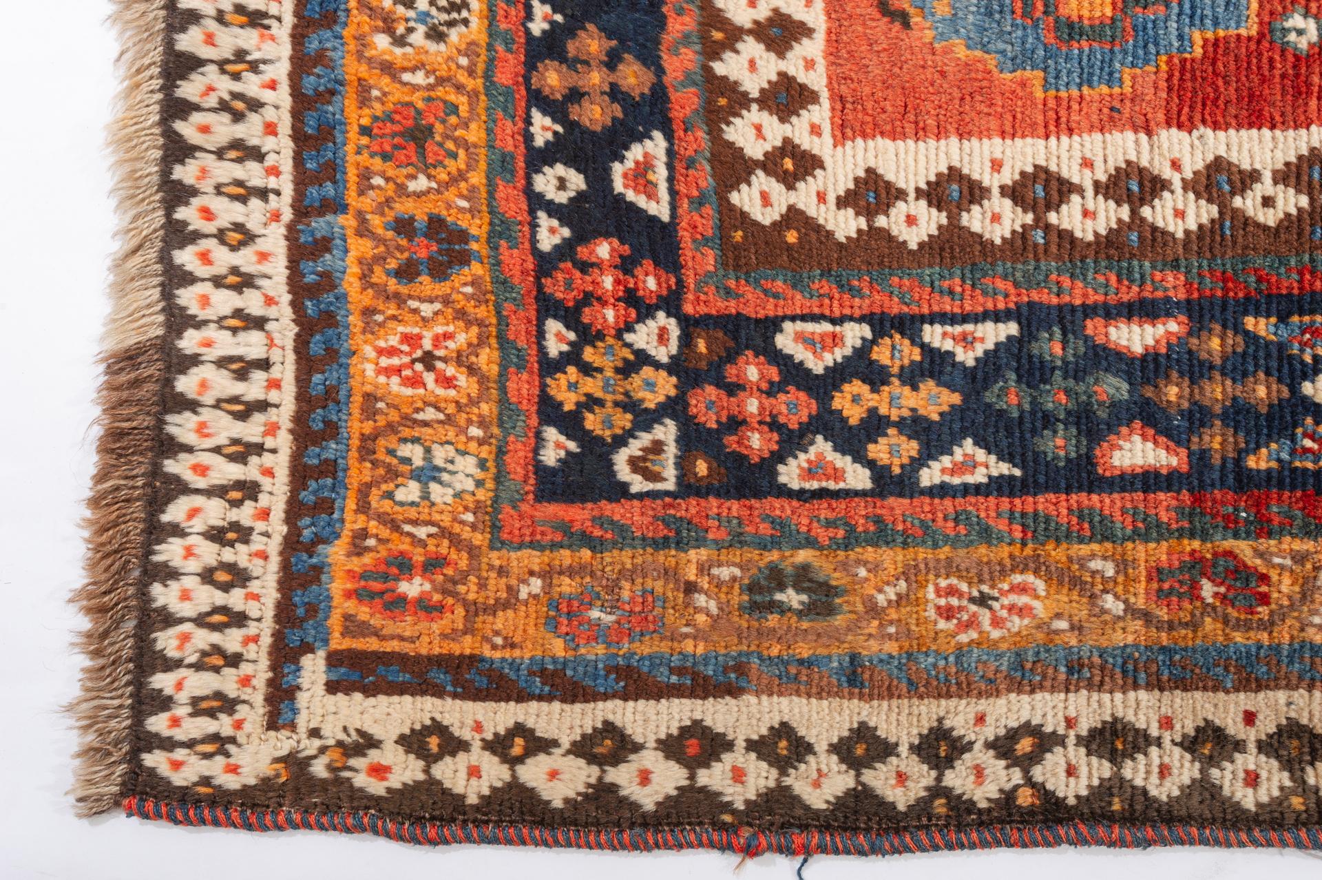 20th Century Vintage Tribal Rug For Sale