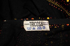 Vintage Tricosa Long Gown with Spot Detail