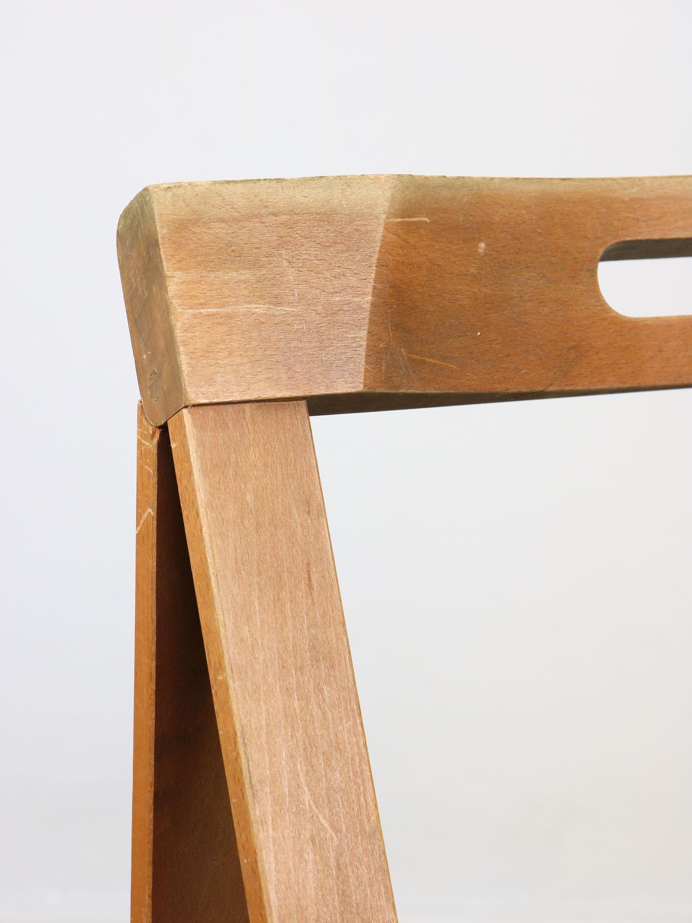 Vintage Trieste Folding Chairs by Aldo Jacober, Set of 2 For Sale 3