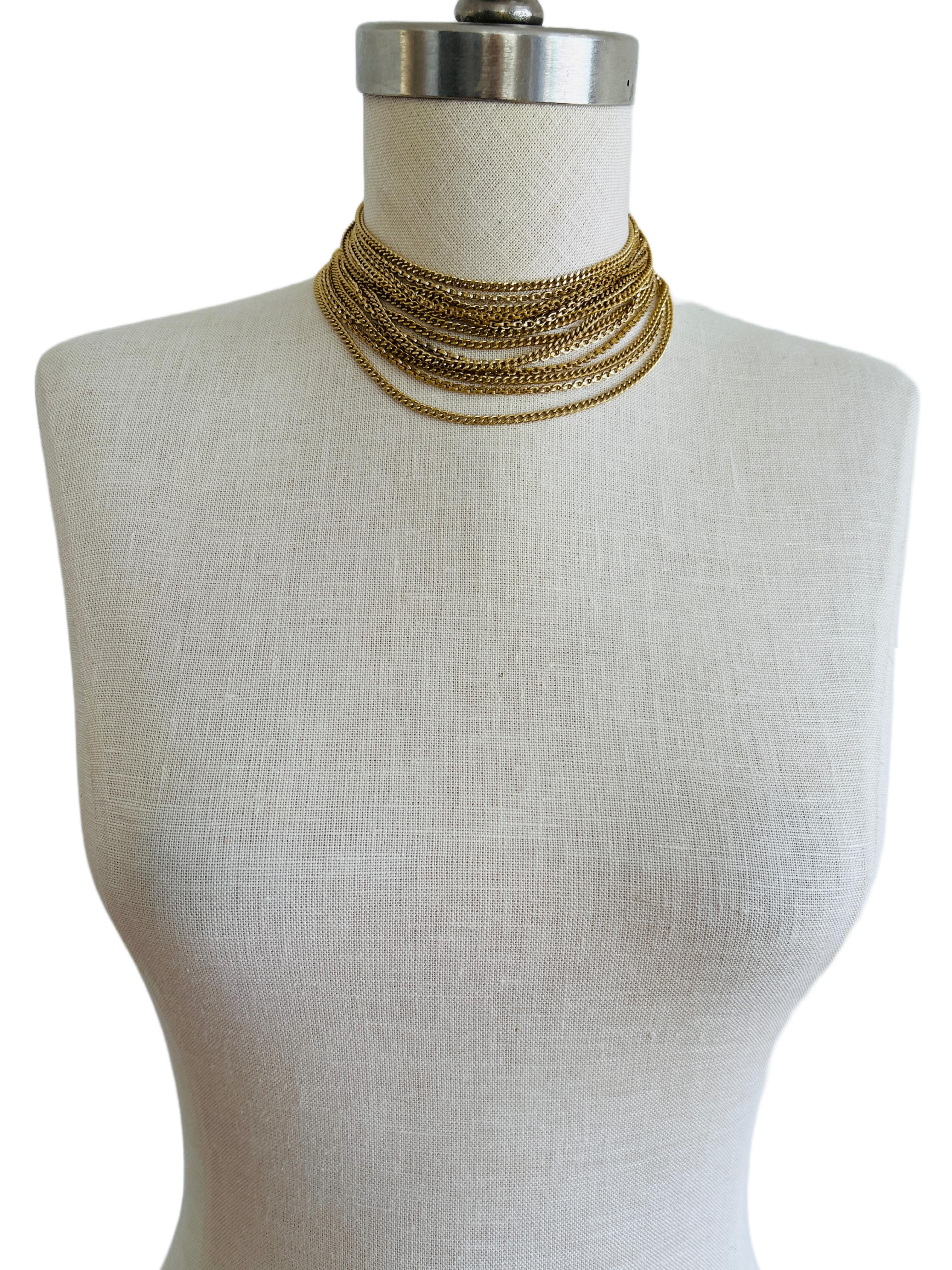 vintage crown trifari necklace
