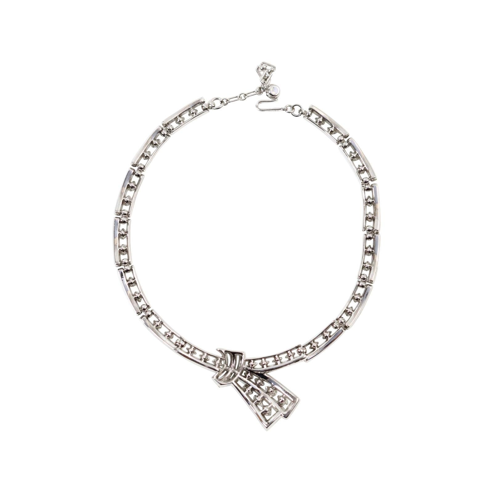 Cravatta Trifari Channel Set Choker d'epoca, circa anni '60 in vendita 3