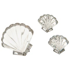 Vintage Trifari Jelly Belly Shell Set