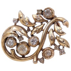 Vintage Trifari Sterling Brooch 1940s