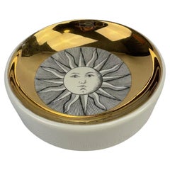 Trinket-Schale von Piero Fornasetti, Vintage. Sun Burst "Solo-Muster"
