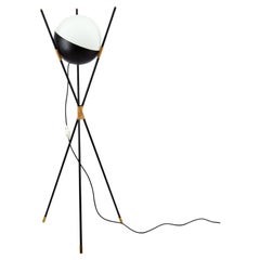 Vintage Tripod Floor Lamp, Angelo Brotto for Esperia, Italy, 1960s