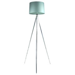 Vintage Tripod Floor Light, English, Mid-20th Century