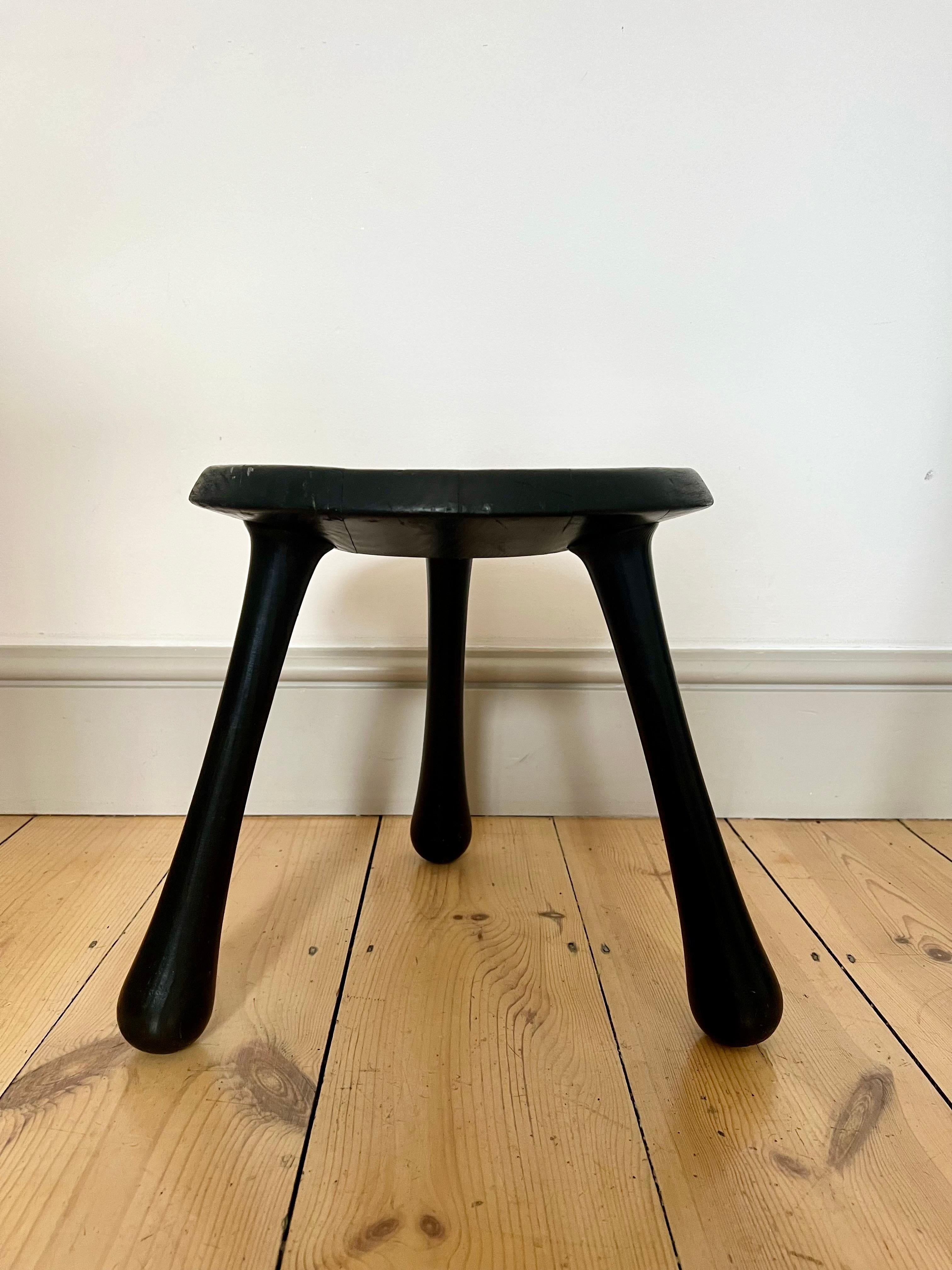 Taburete trípode vintage de Ingvar Kamprad para Habitat, principios de la década de 2000 en Bueno Estado en Bristol, GB