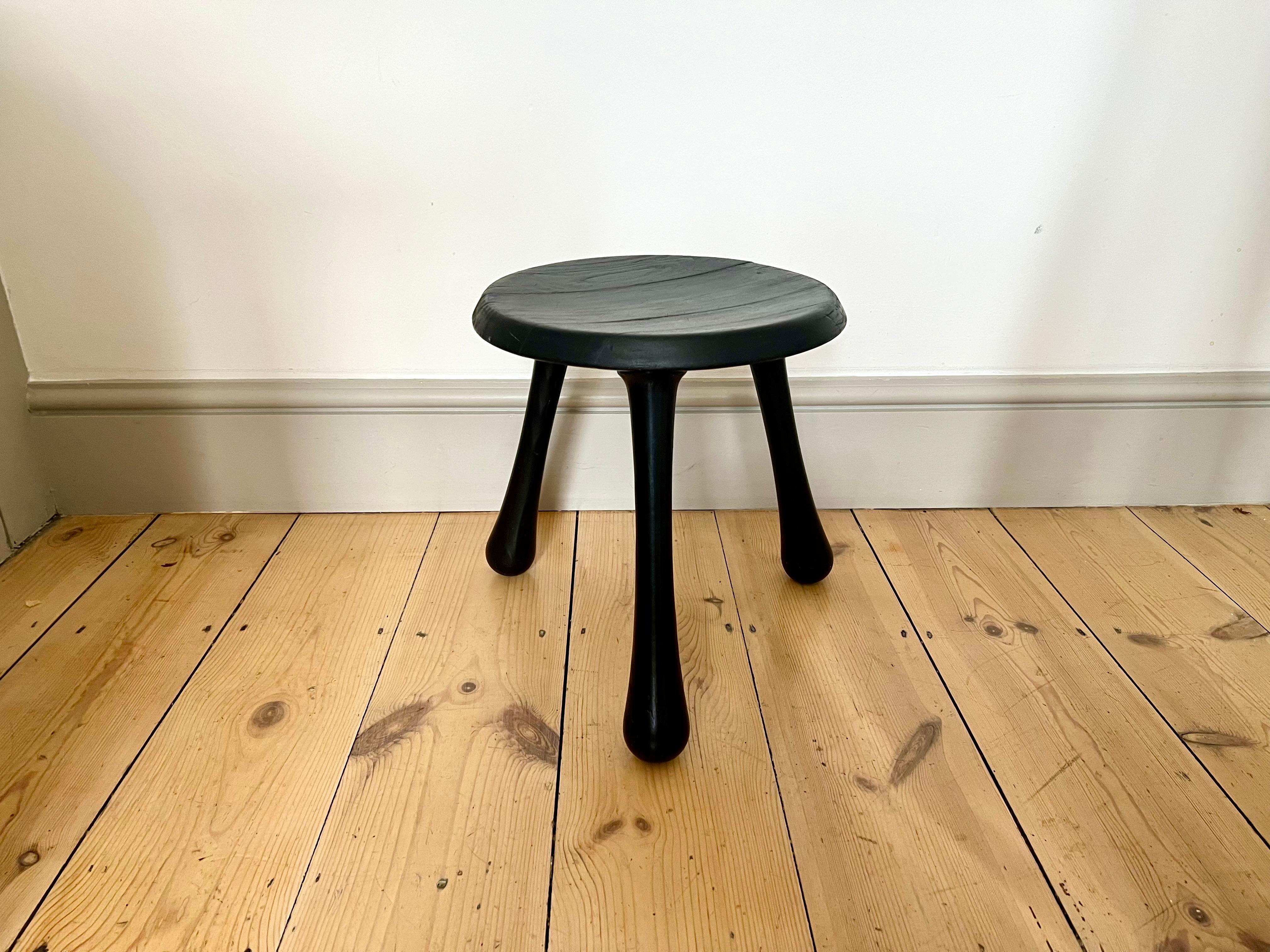 Vintage Tripod Stool By Ingvar Kamprad For Habitat, Early 2000s (Kiefernholz) im Angebot