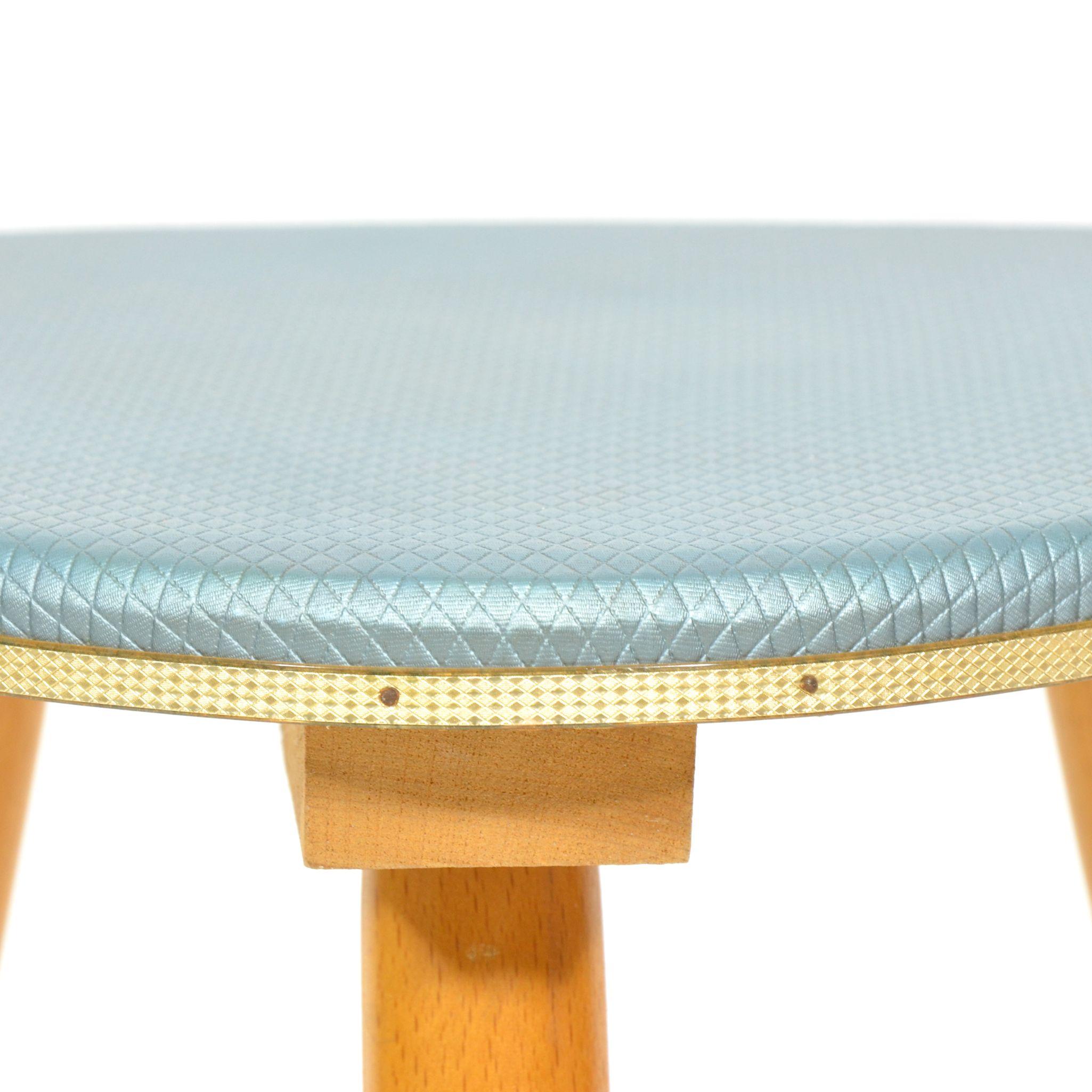 Czech Vintage Tripod Stool from 1960s For Sale
