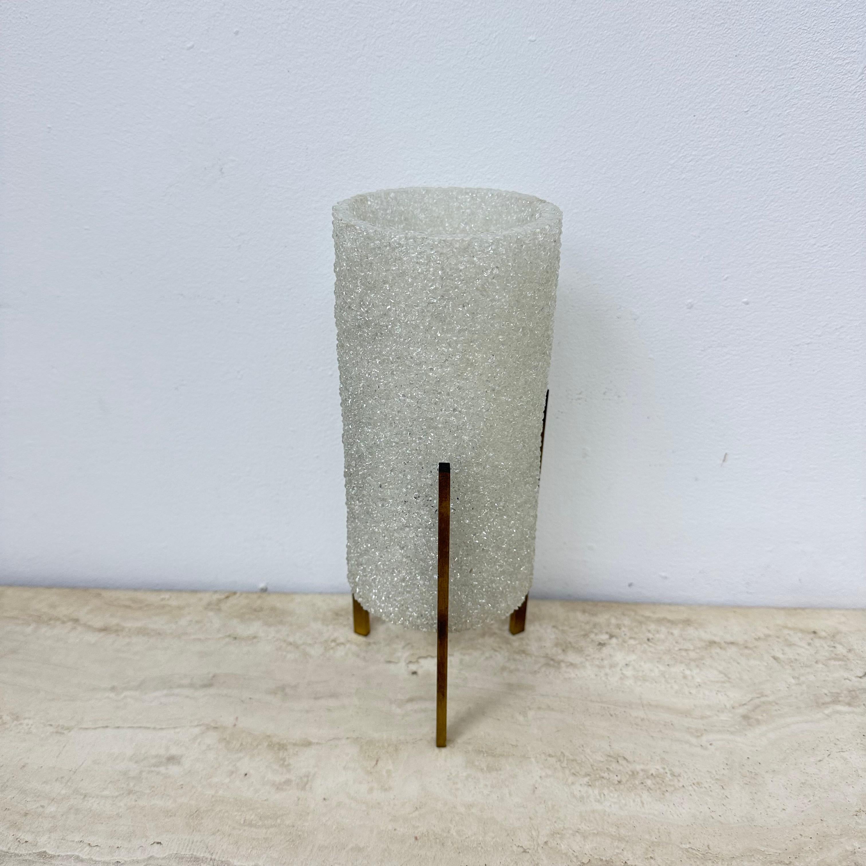 Vintage tripod sugar rocket table lamp , 1970s For Sale 10