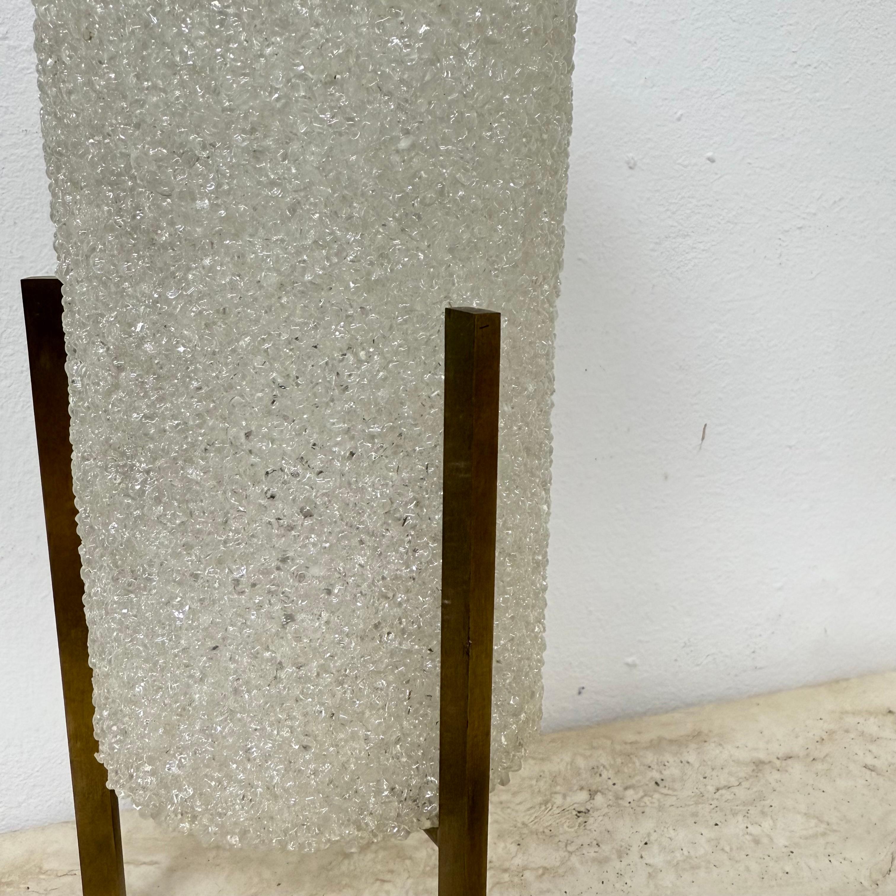 Vintage tripod sugar rocket table lamp , 1970s For Sale 11