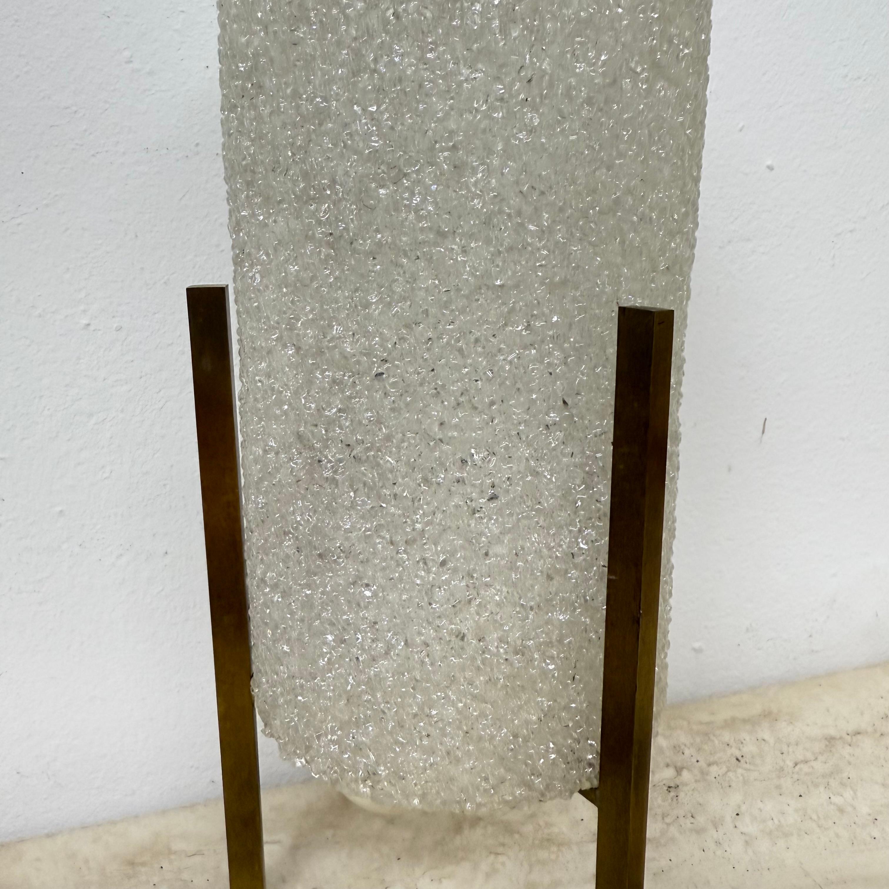 Vintage tripod sugar rocket table lamp , 1970s For Sale 12