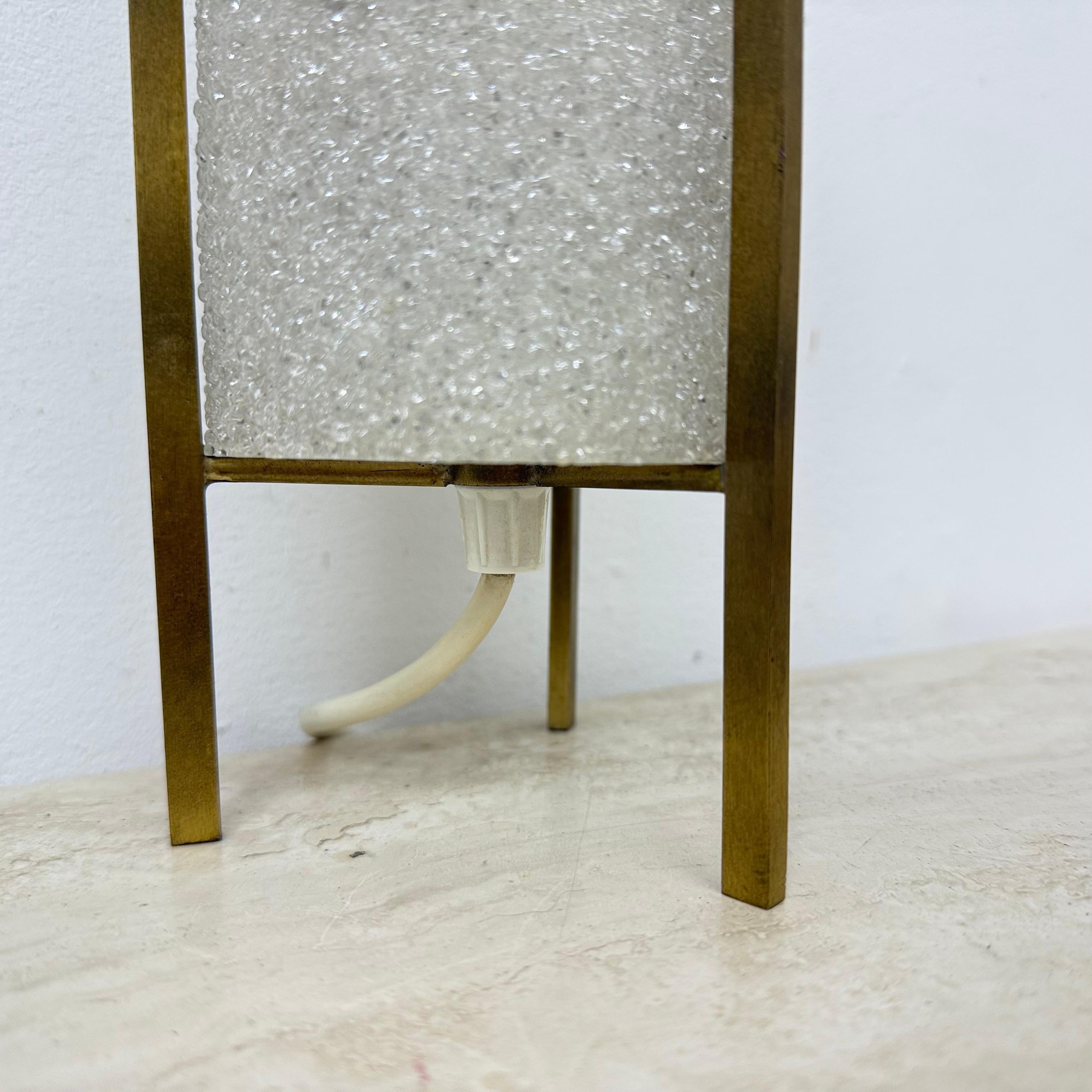 Vintage tripod sugar rocket table lamp , 1970s For Sale 14