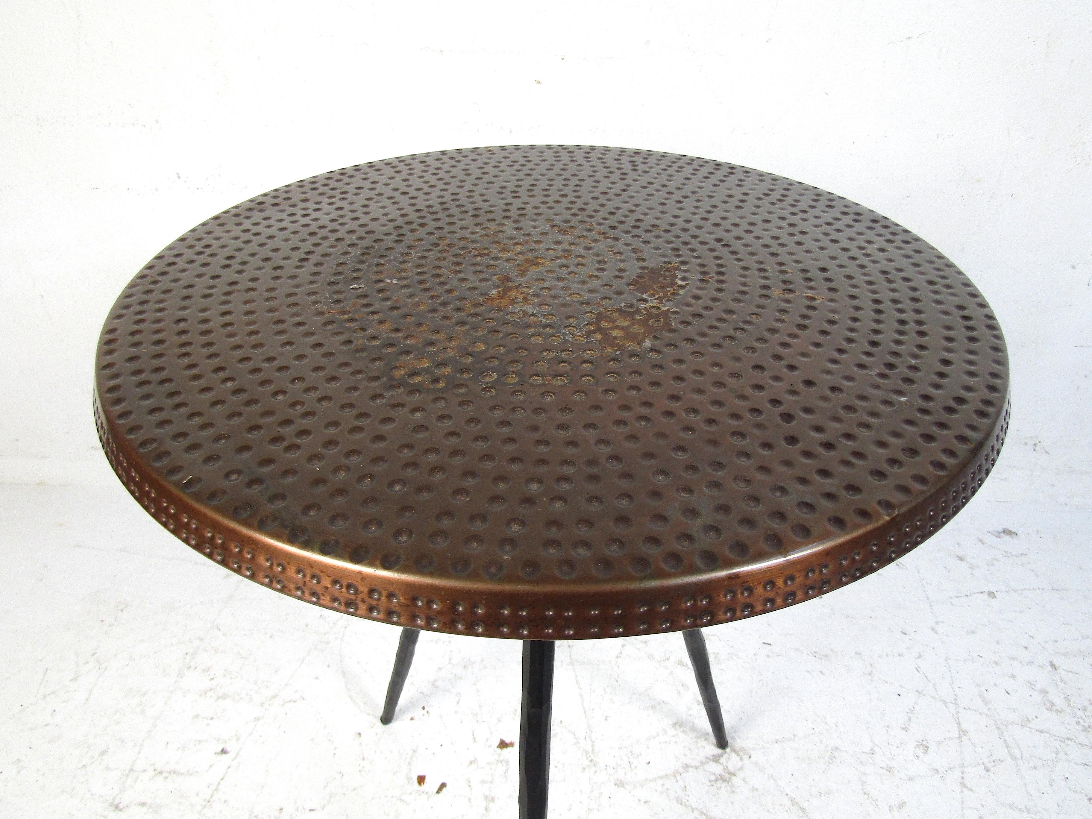 20th Century Vintage Tripod Table For Sale