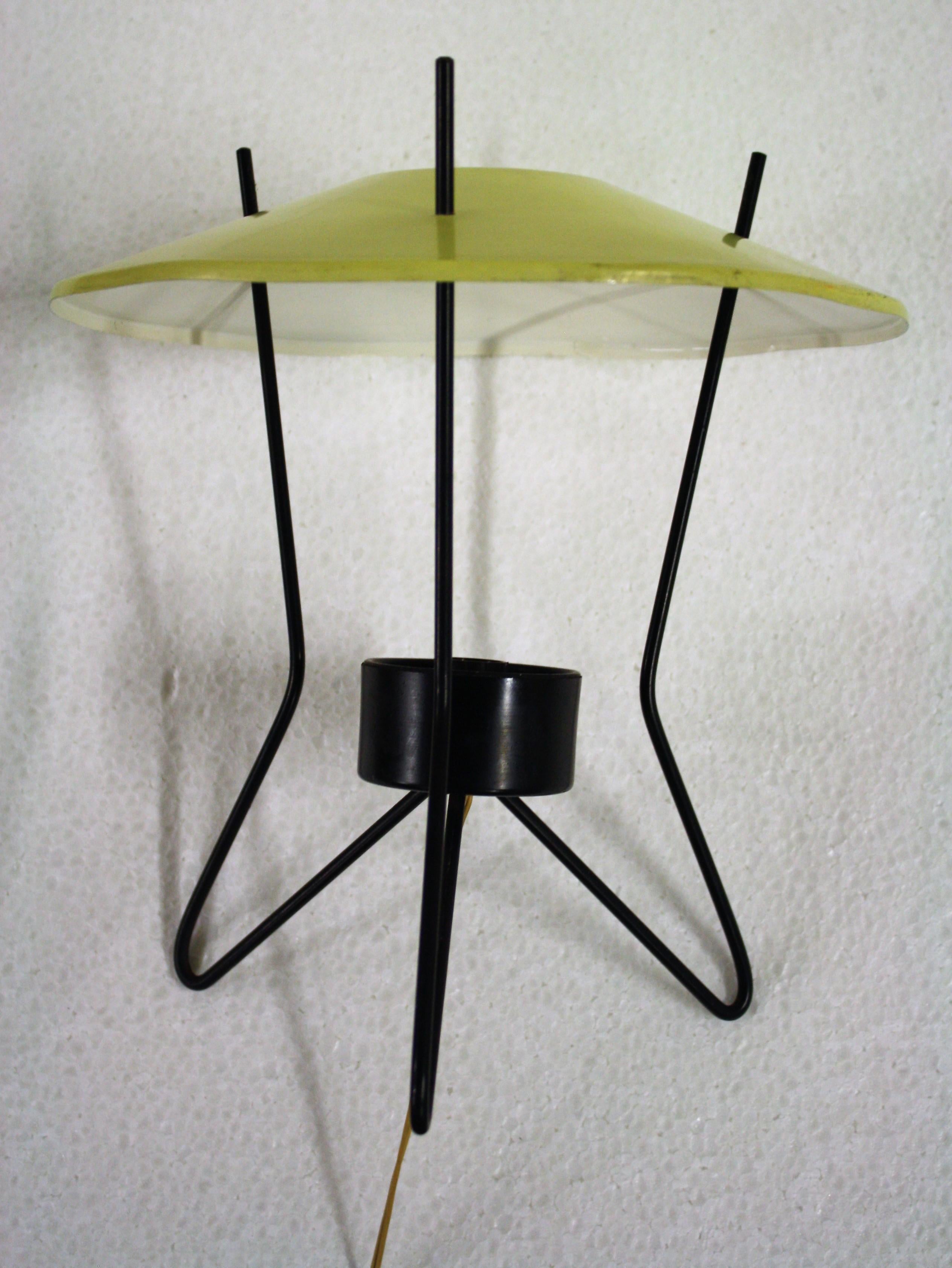 vintage table lamps 1950s