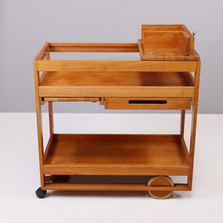 Vintage Trolley by Jens Quistgaard for Nissen For Sale at 1stDibs