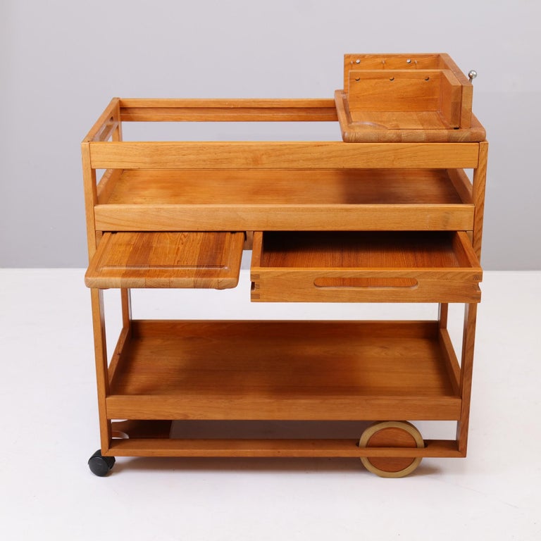 Vintage Trolley by Jens Quistgaard for Nissen For Sale at 1stDibs