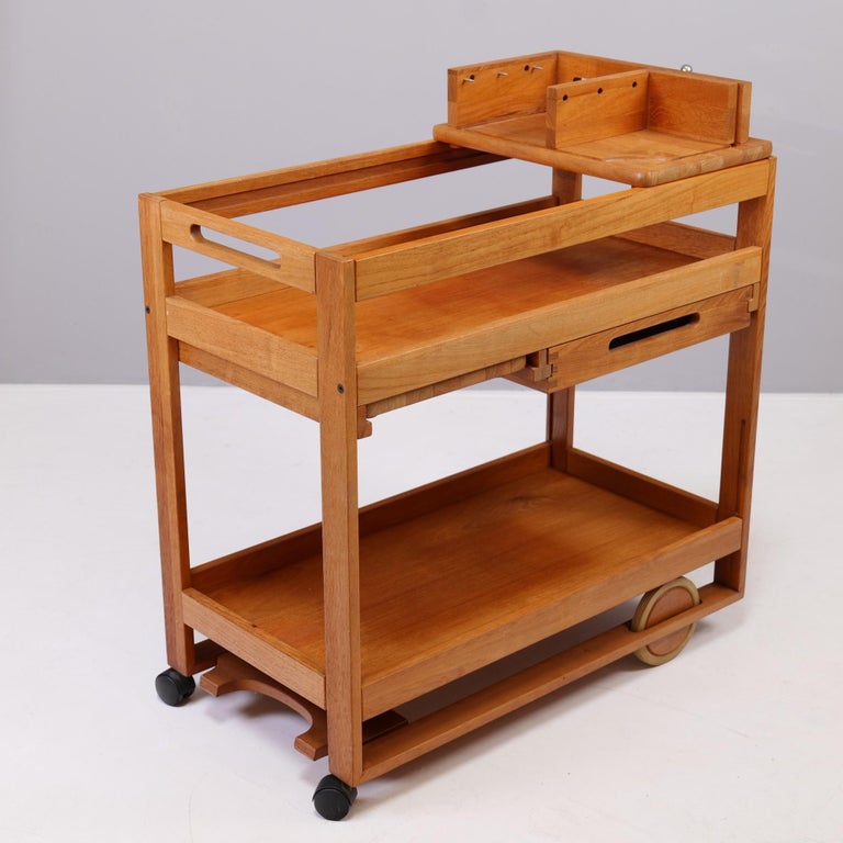 Vintage Trolley by Jens Quistgaard for Nissen For Sale at 1stDibs