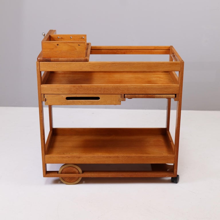 Vintage Trolley by Jens Quistgaard for Nissen For Sale at 1stDibs