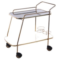 Chariot de thé ou beau chariot de bar vintage, années 1960