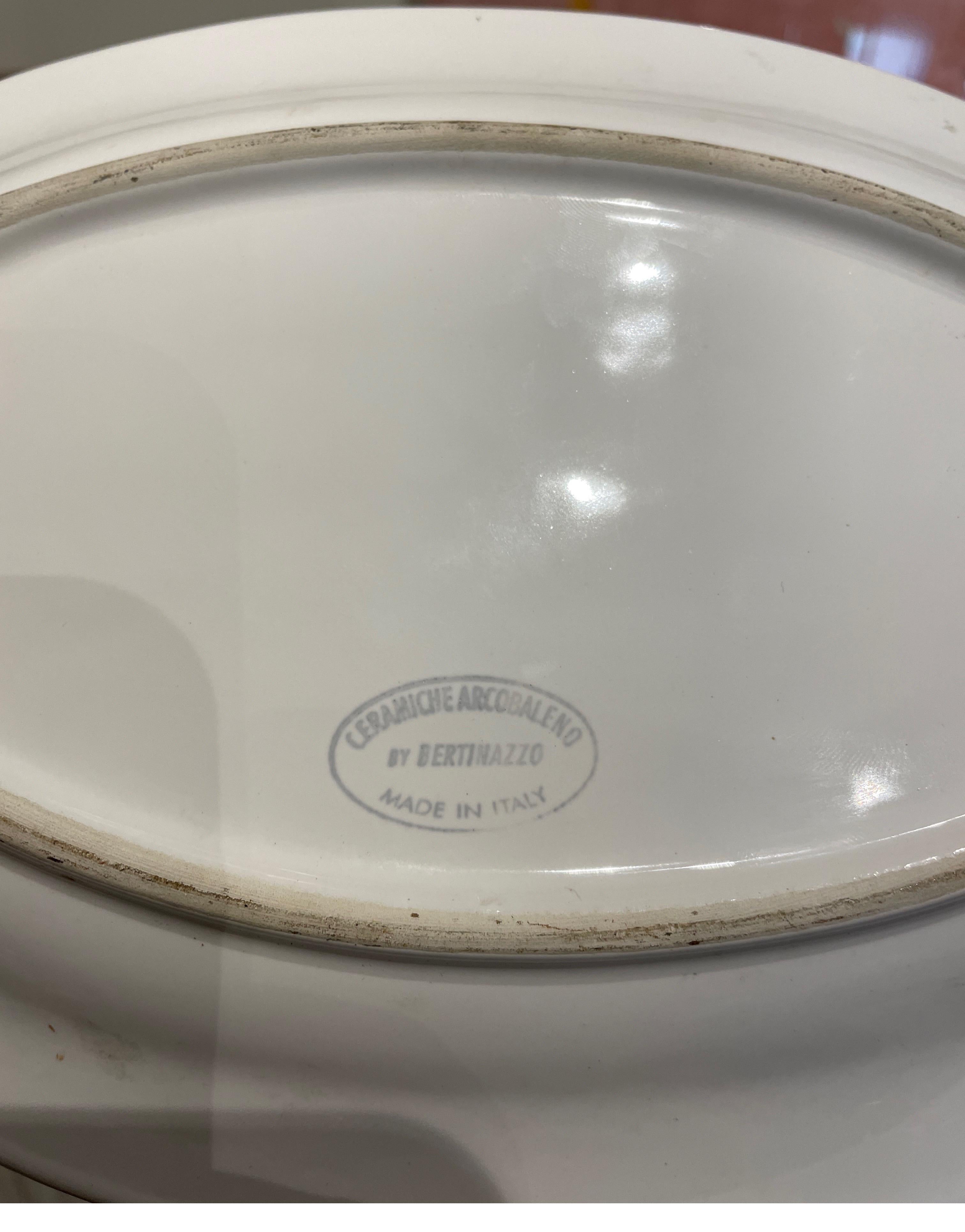 Vintage Trompe L' oeil Vegetable Oval Platter For Sale 1