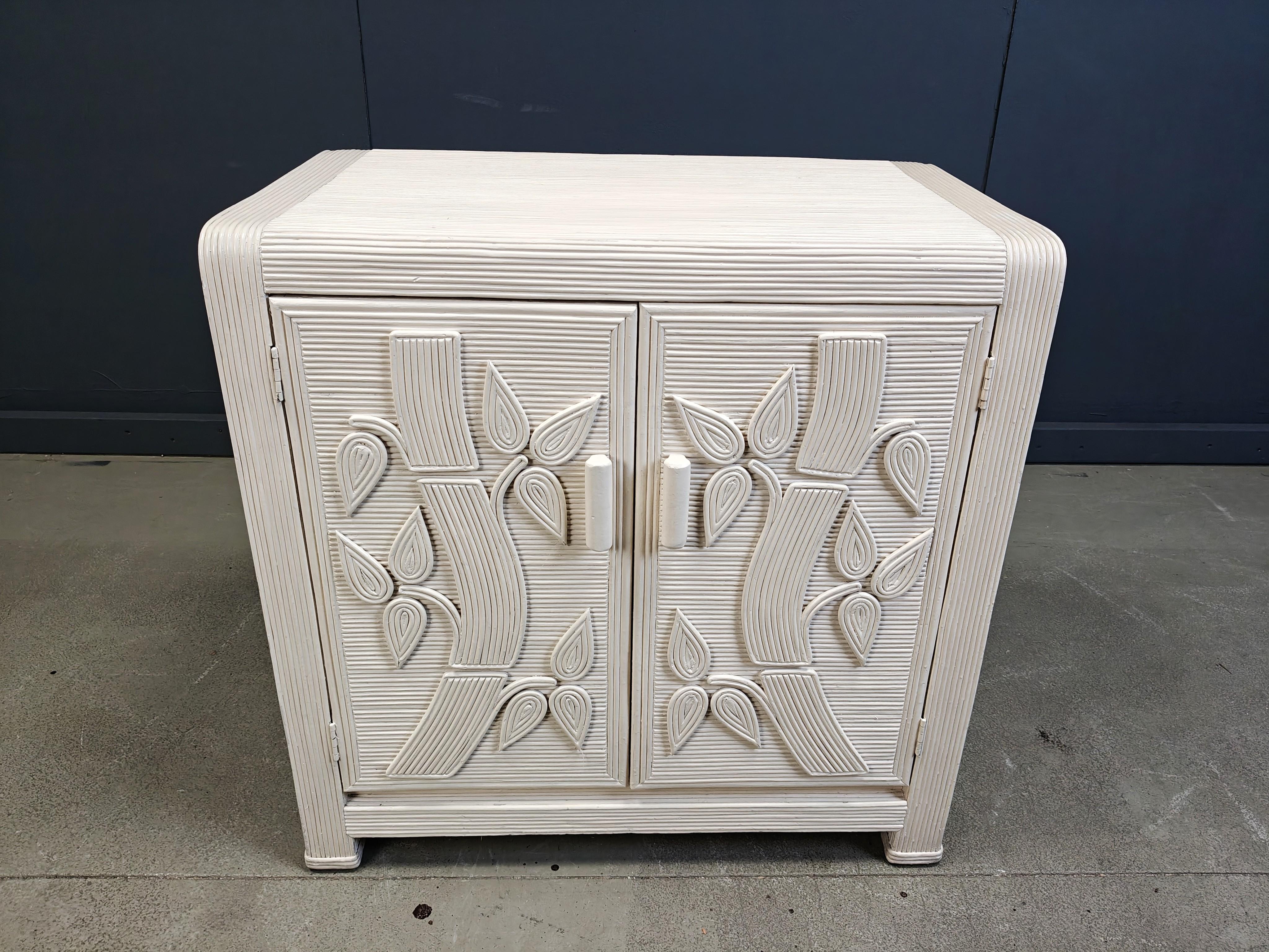 Armadio tropicale d'epoca a canne spaccate, anni '70 in vendita 3