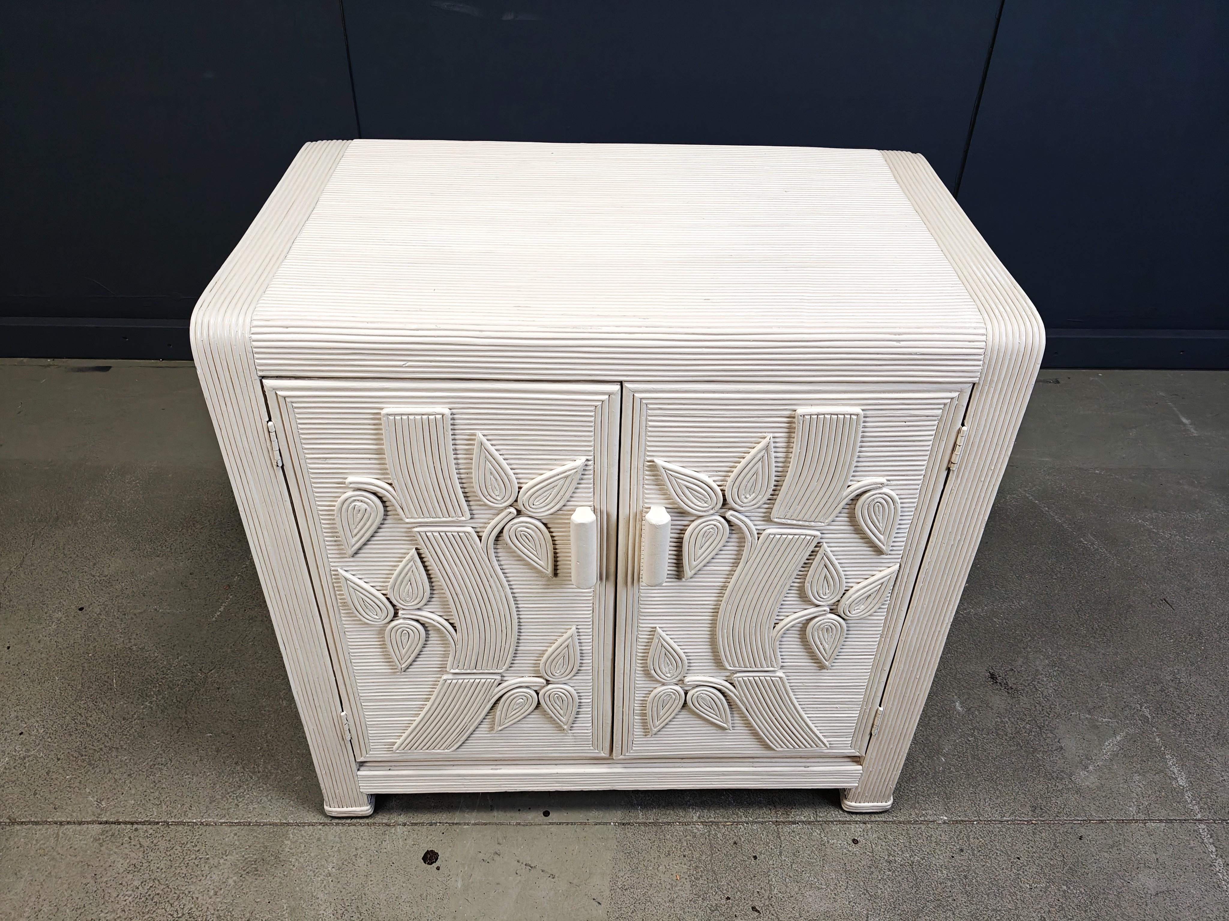 Armadio tropicale d'epoca a canne spaccate, anni '70 in vendita 4